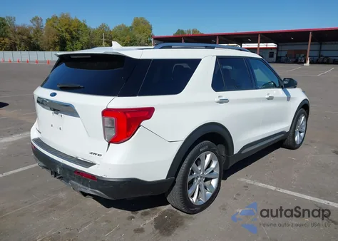 2023 Ford Explorer Platinum из США, поврежденный, VIN 1FM5K8HC0PGA28441